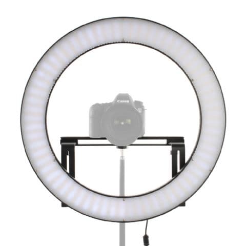 Falcon Eyes Bi-Color LED Ring Lamp Dimmable DVR-512DVC on 230V