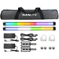 Miniatyrbild 1 av 2: LED-lampor - Nanlite - PavoTube II 15X 2Kit - 2 lampor - Färgade effekter - Bluetooth-kontroll
