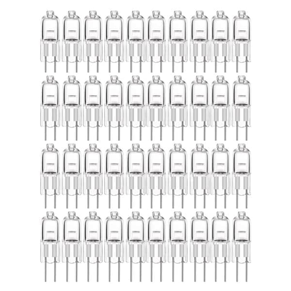 20-pak G4 halogenpærer 20W 12V – varmt hvidt lys for optimal belysning