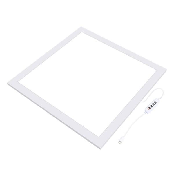 Puluz - PU5139 - Skuggfri ljuspanellampa för fotografering 1200LM LED 33,3cm x 33,3cm Användbar area.