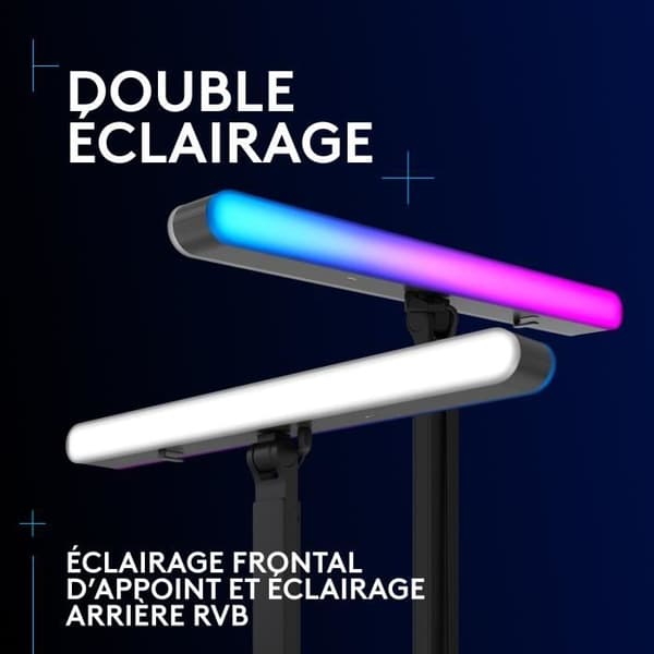 Dubbel RGB-accentbelysning: Litra Beam LX visar naturliga hudtoner och ett strålande utseende, Al frontal accentbelysning