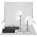 Miniatyrbild 1 av 2: Fotostudio med lampor och bakgrund