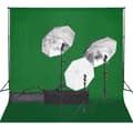 Miniatyrbild 1 av 2: Fotostudio med lampor och bakgrund