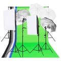 Miniatyrbild 1 av 2: Fotostudio kit