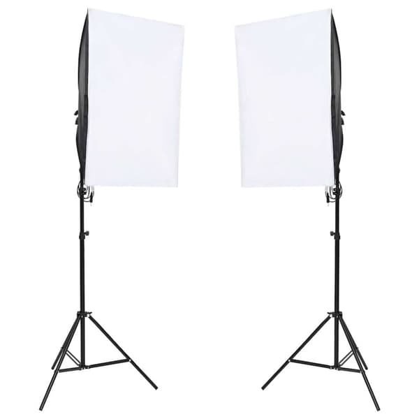 Professionell studiobelysning 2 st 40x60 cm
