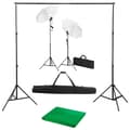 Miniatyrbild 1 av 2: Fotostudio med bakgrunder, lampor och paraplyer