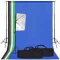 Miniatyrbild 1 av 2: Fotostudio med softbox-lampa och bakgrund