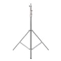 Miniatyrbillede 1 af 2: Lysstativ, Rustfrit Stål Kit, Forlængelses Teleskopstang, 1 stk Aluminiumsstativ