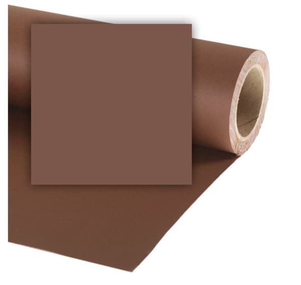 Colorama bakgrunn 1,35x11m, torvbrun (580)
