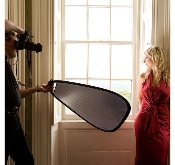 Manfrotto reflektor Tri Grip 75cm, gylden/hvit (LA-3641)