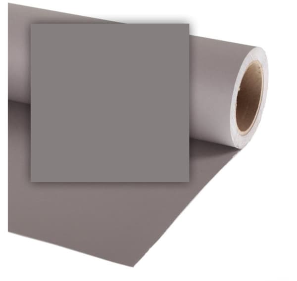 Colorama papperstapet 2,72x11m, rökgrå (139)