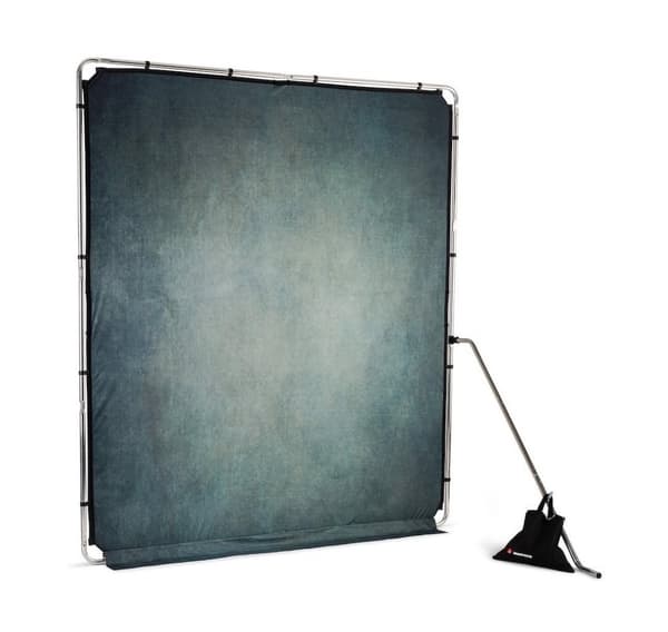 Manfrotto studio tausta + kehys EzyFrame Vintage, ruskea