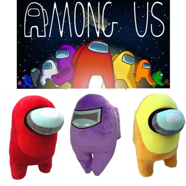 Among Us Plush Toy Fylldocka Plushie 10 Cm