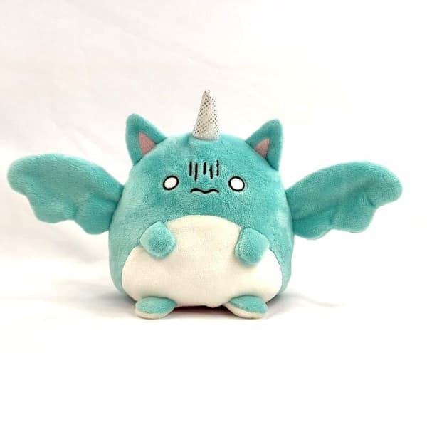 Dubbelsidig vändbar Enhörning plyschleksaker, Reversible Unicorn