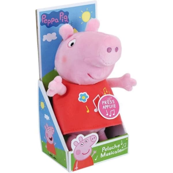 PEPPA PIG Musikalisk plysch ± 20 cm
