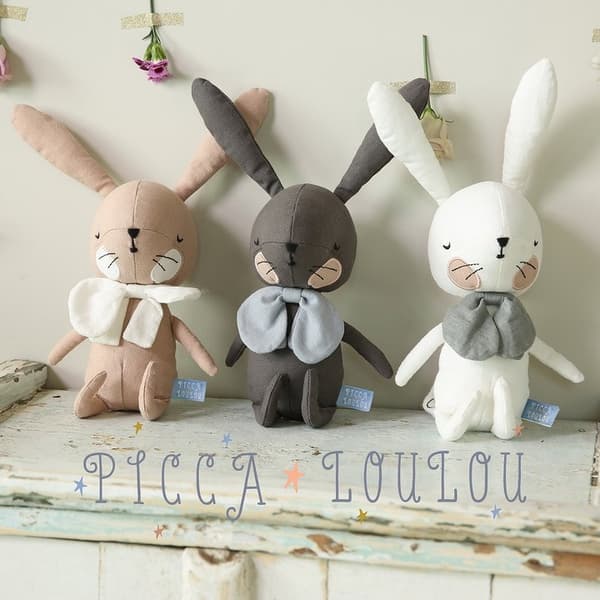 Picca Loulou Rabbit, vaaleanpunainen - Picca Loulou