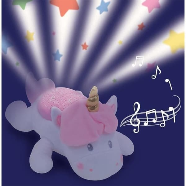 UNICORN Plysch nattlampa