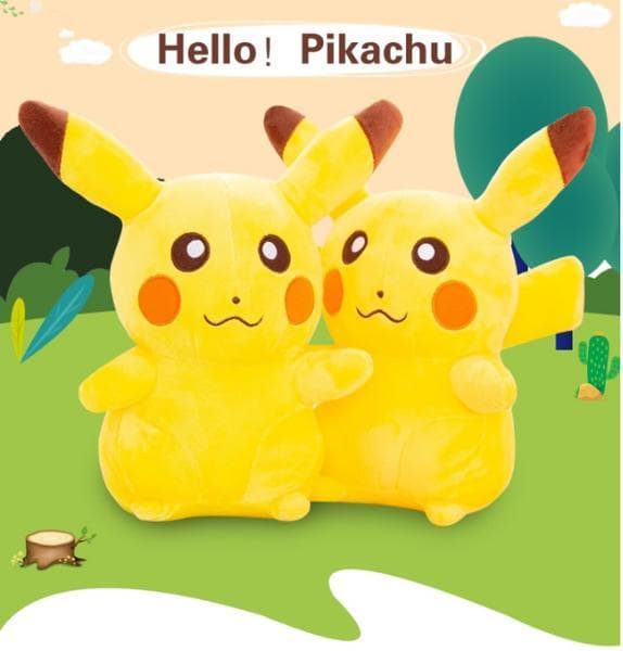 Pokémon Pikachu Gosedjur Plush Plysch Mjukisdjur 35cm multifärg