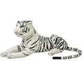 Miniatyrbild 2 av 5: Tigerleksak Plysch Vit Xxl