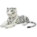 Miniatyrbild 1 av 5: Tigerleksak Plysch Vit Xxl