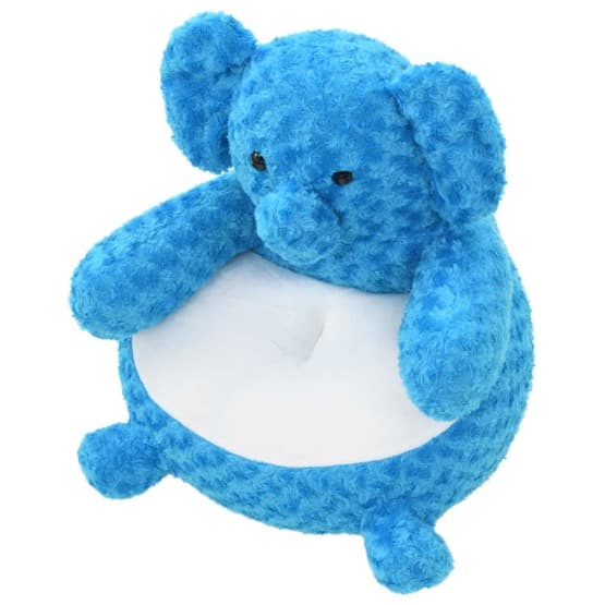 Gosedjur Elefant Plysch Blå