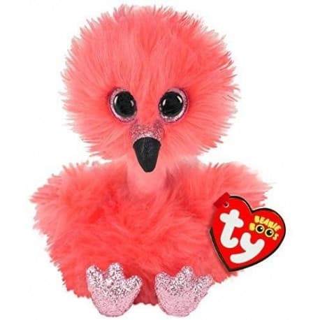 TY Gosedjur Fanny Flamingo, 23 cm