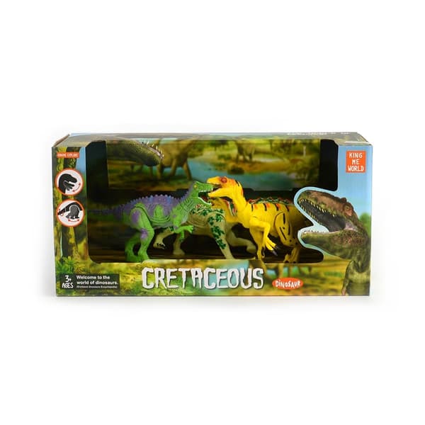 Dinosaurie Familj set med 3 st - Robetoy