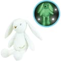 Miniatyrbillede 1 af 6: JEMINI Luminou Vit kanin Naturligt självlysande mjukis som fungerar utan batteri +/- 20 cm