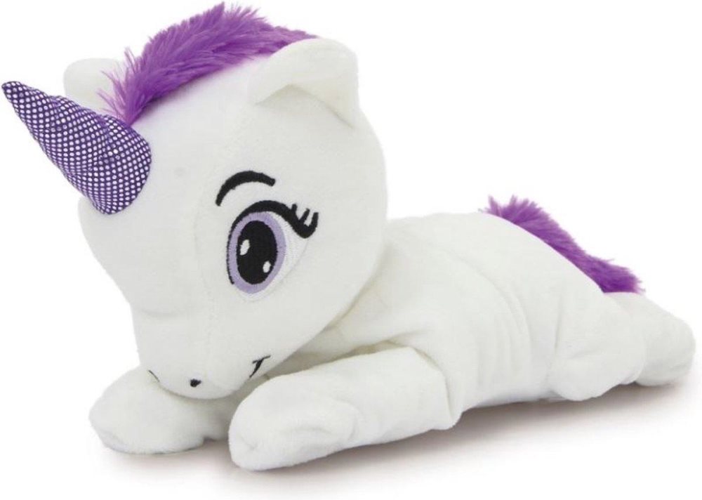 Jamara Plush Clampy Unicorn 27 cm Vit/lila