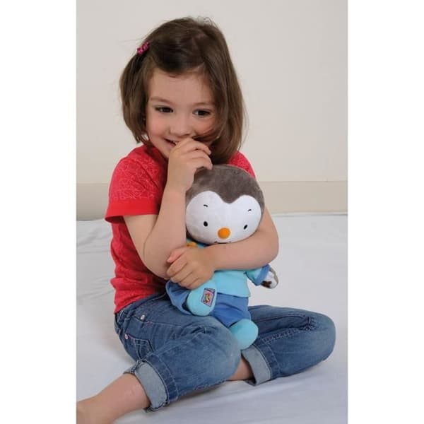 T'CHOUPI Tell me a story mjukis - JEMINI - ± 30 cm - Blå - Barn - Blandat