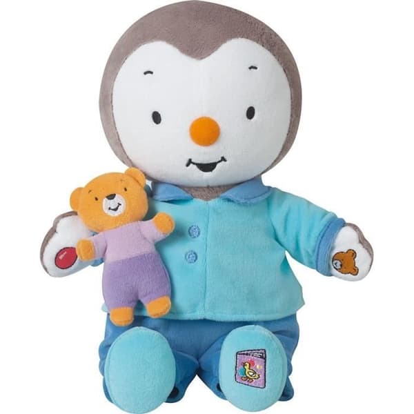 T'CHOUPI Tell me a story mjukis - JEMINI - ± 30 cm - Blå - Barn - Blandat