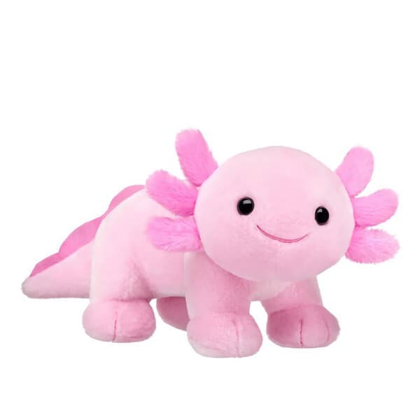Pinkki Axolotl Pehmo lelu pehmeä täytetyt eläin sarjakuva pehmo Axolotl nuket
