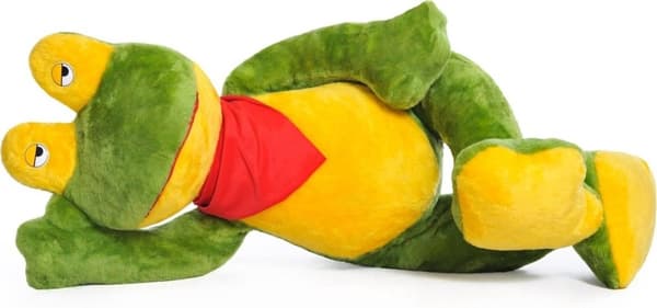 Stor gosegroda grön gul 125 cm XL