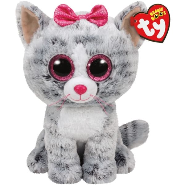 TY Gosedjur Kiki Katt, 23 cm