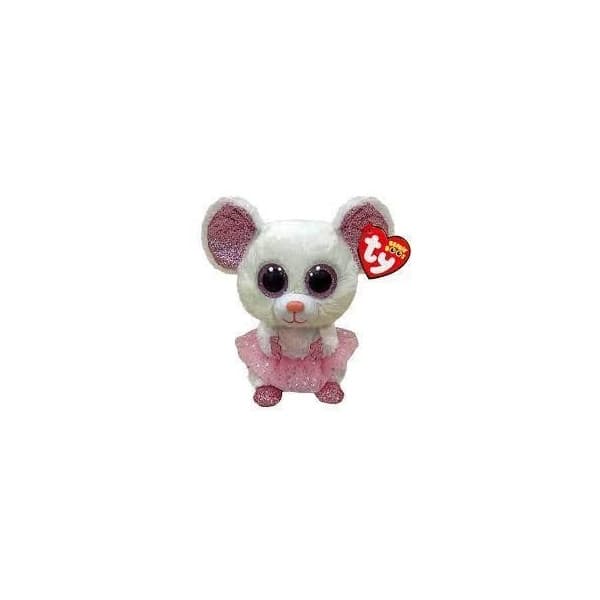 TY Gosedjur Nina Ballerina Mus, 15 cm