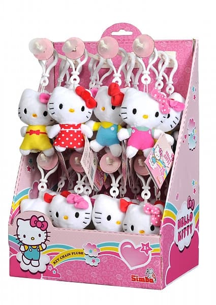 Hello Kitty Nøglering, 10 cm
