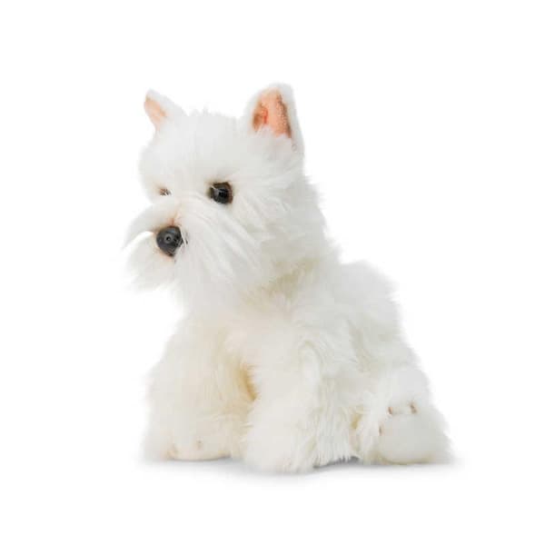 Animigos Bamsebjørn / Plysdyr - Hund Westie