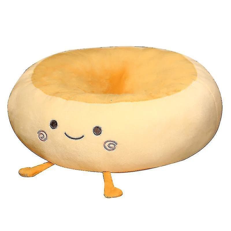 Kawaii Food Bröd Plyschleksaker fyllda mjuk kaka Toast Doll Mat (38*38*14cm)