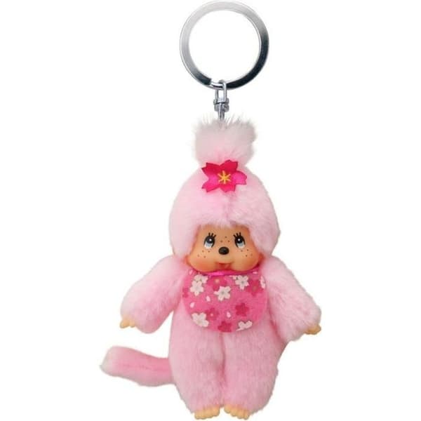 Nyckelring - Sekiguchi - Monchhichi - Tjej - 10 cm - Rosa - 24 månader och över