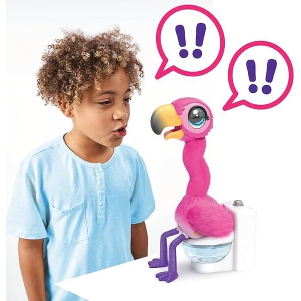 Little Live Pets Gotta Go Flamingo - Den nya interaktiva flamingoleksaken som dansar, sjunger och bajsar, 26222
