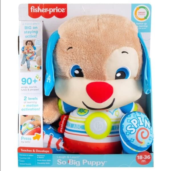 Fisher-Price Laugh & Learn So Big Puppy Plush