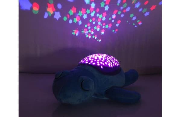 Jamara Nattlampa Dreamy Turtle Led 32 cm Blå/lila