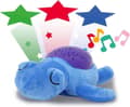 Miniatyrbild 2 av 4: Jamara Nattlampa Dreamy Turtle Led 32 cm Blå/lila