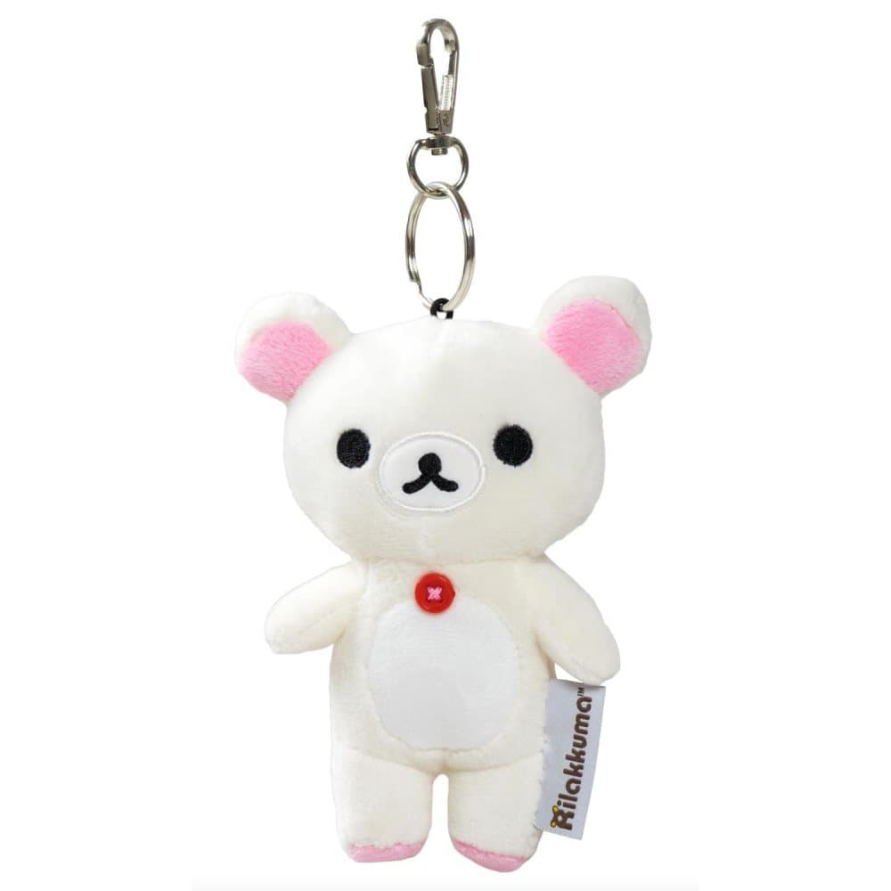 Korilakkuma San-X Gosedjur med Nyckelring och Hake 15 cm