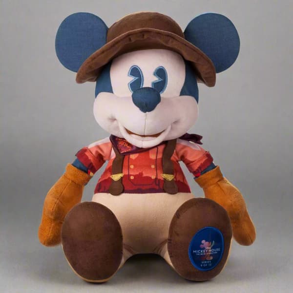 Mickey Mouse: The Main Attraction Plush  Big Thunder Mountain Railroad  Limited Release