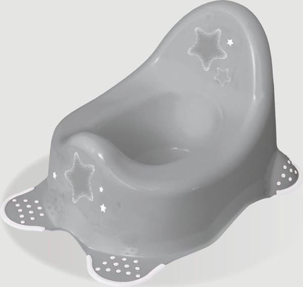 Keeper Stars Grey Pot 18648
