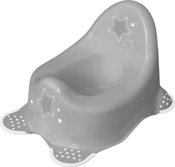 Keeper Stars Grey Pot 18648