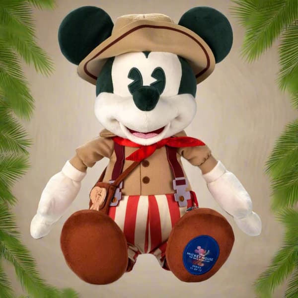 Mickey Mouse: The Main Attraction Plush  Jungle Cruise  Limited Release