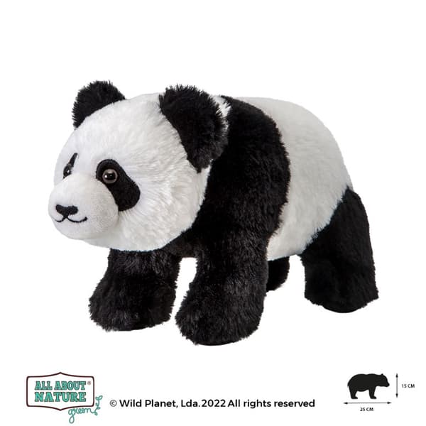 Panda Gosedjur 25 x 15 cm - All About Nature Green