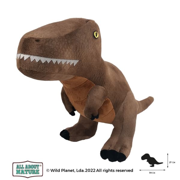 T-Rex Dinosaur Gosedjur 38x27cm - All About Nature